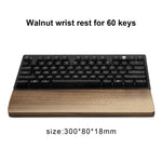 Wooden Keyboard Wrist Rest - Hytec Gear